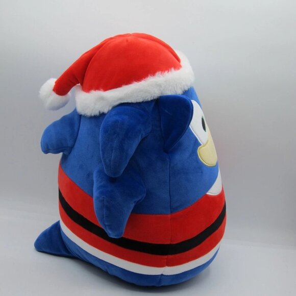 2024 Squishmallows 12" SONIC SANTA Plush Hat Suit New w. Tags - Picture 4 of 9